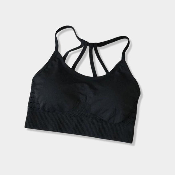 Ibiza Fit Girl - OUTLET - Victoria Bra - Black / S