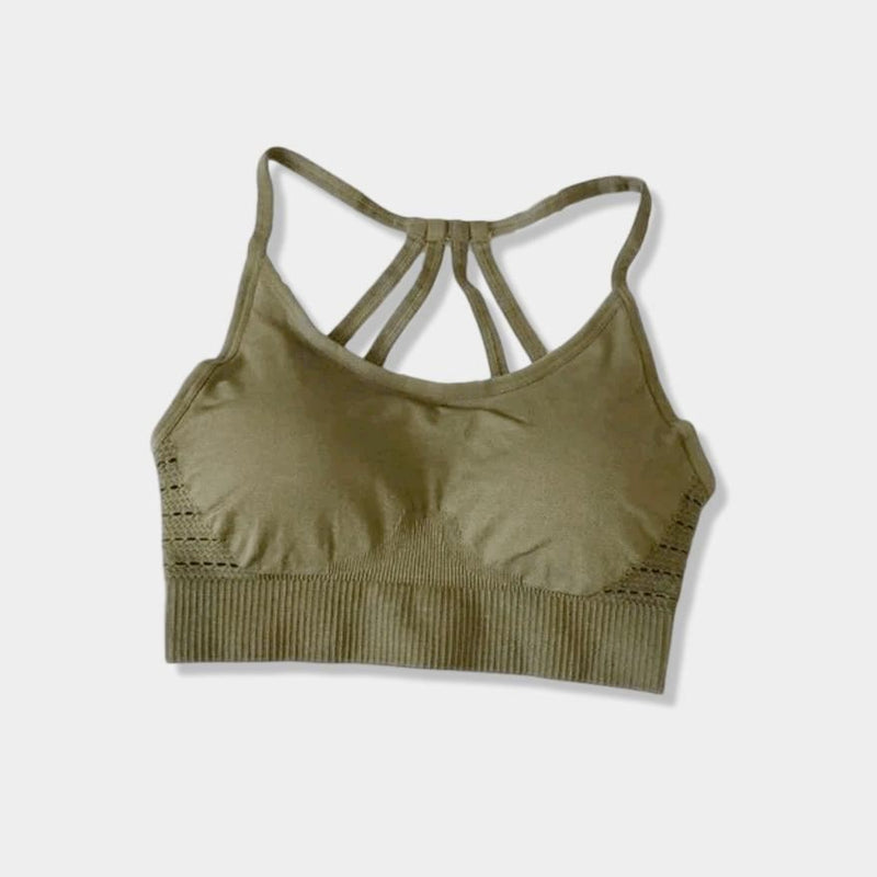 Ibiza Fit Girl - OUTLET - Victoria Bra - Olive / M