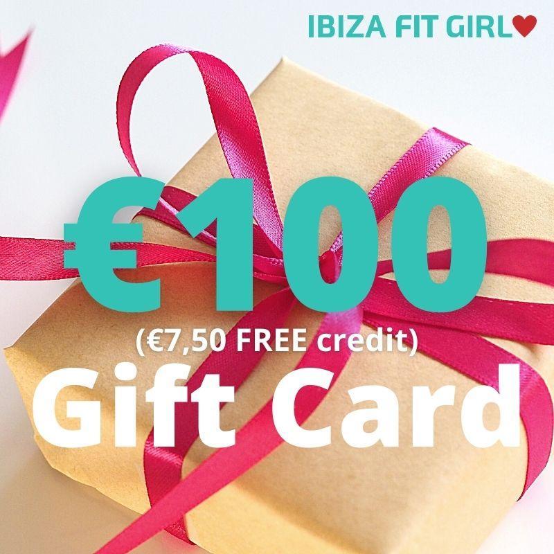 Ibiza Fit Girl - €100 Ibiza Fit Girl Gift Card - €100.00