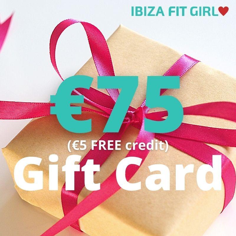 Ibiza Fit Girl - Ibiza Fit Girl Gift Cards - €75.00