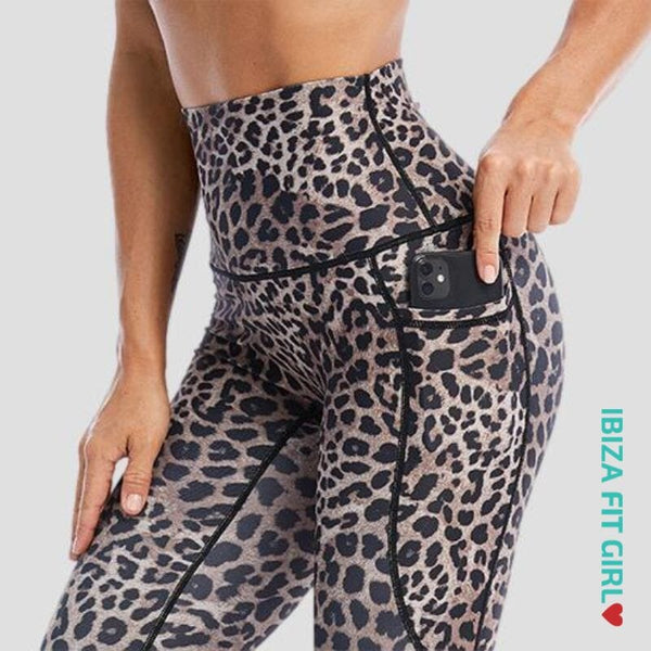 Ibiza Fit Girl - Mary Leopard Legging -