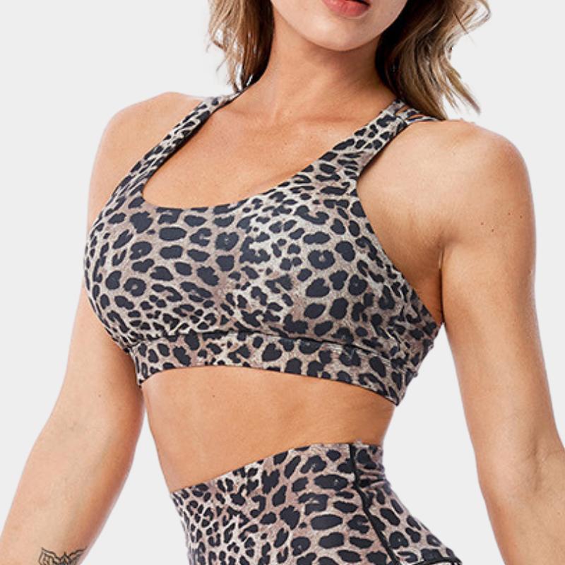 Ibiza Fit Girl - Mary Leopard Top - XXL
