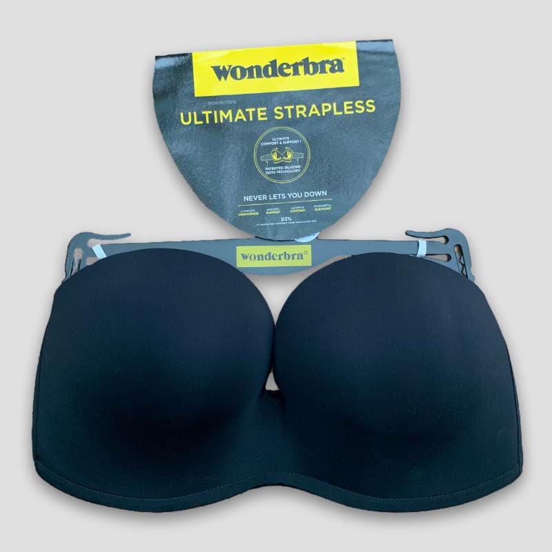 Wonderbra Ultimate Strapless Bra - Black