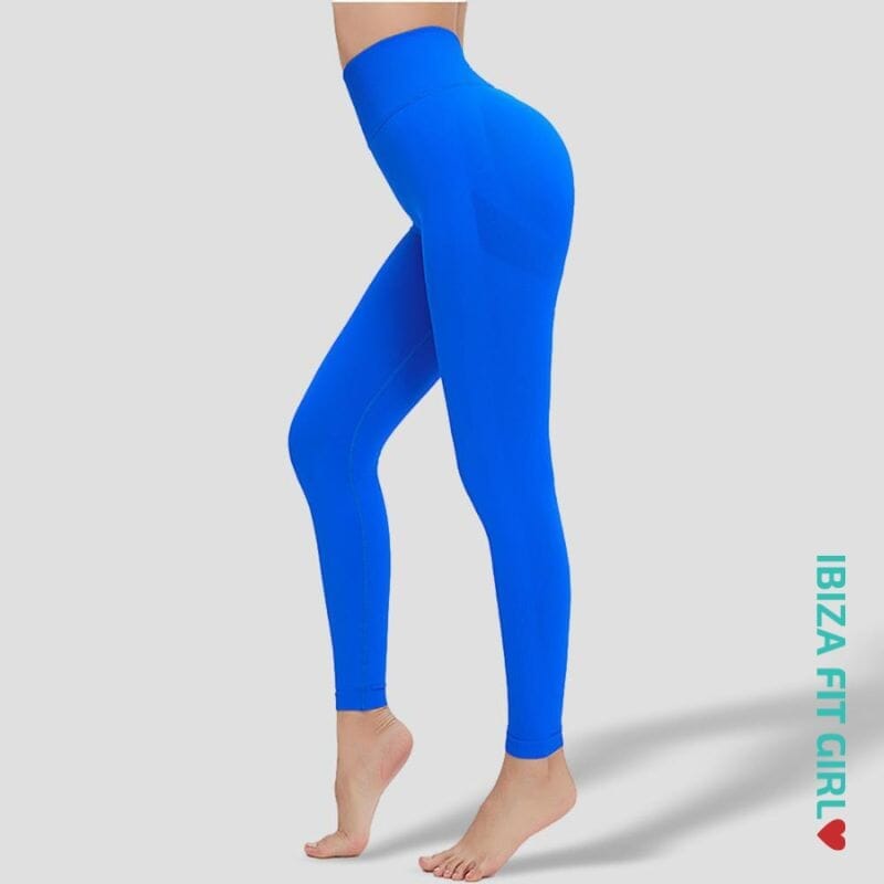Ibiza Fit Girl - Pia Scrunch Bum Legging - Blue / S