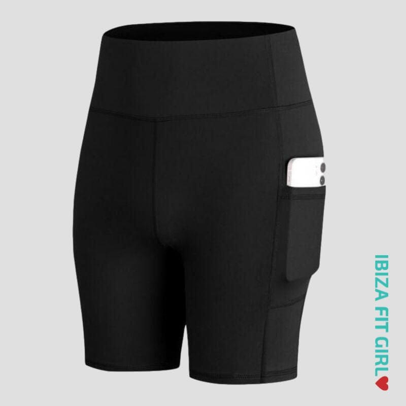 Ibiza Fit Girl - Pipa Shorts - Black / S