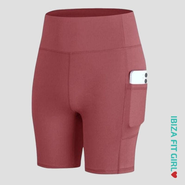 Ibiza Fit Girl - Pipa Shorts - Red / S